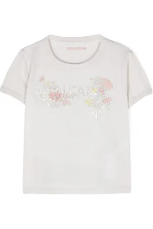 Zadig & Voltaire Alister T-Shirt mit Blumen-Print