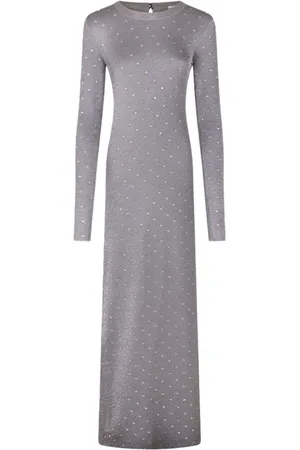 Paco rabanne Rückenfreies Maxikleid mit Strass