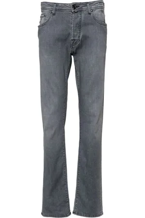 Jacob Cohen Halbhohe Bard Slim-Fit-Jeans