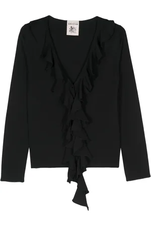 SEMICOUTURE Annalisa Cardigan mit Rüschendetail