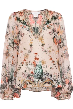 Camilla Rose Garden Revolution Seidenbluse