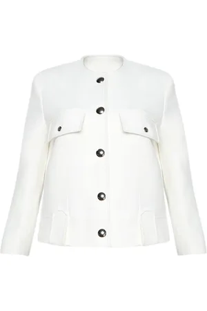 Khaite Laybin Jacke mit Druckknöpfen