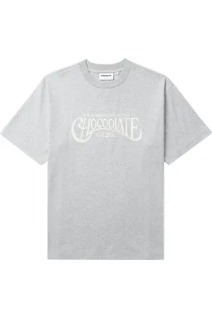 Chocoolate T-Shirt mit Logo-Stickerei