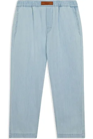 VERSACE Straight-Leg-Jeans mit Logo-Schild