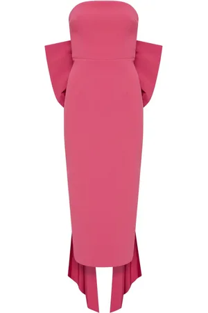 Rebecca Vallance Schulterfreies Anais Minikleid mit Schleife