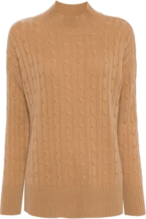 N.PEAL Esme Pullover mit Zopfmuster