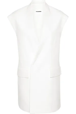 Jil Sander Weste mit V-Ausschnitt
