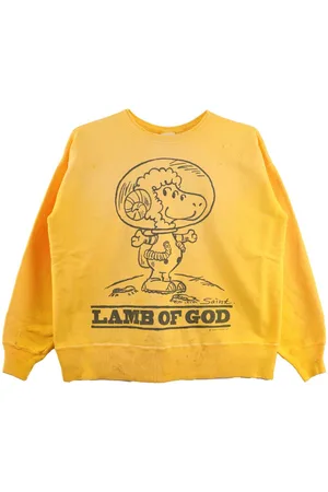 SAINT MXXXXXX Sweatshirt mit Slogan-Print