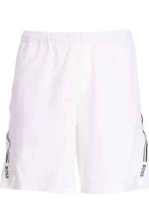 HUGO BOSS Joggingshorts mit Seitenstreifen