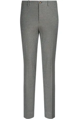 Etro Chino aus Hahnentritt-Jacquard