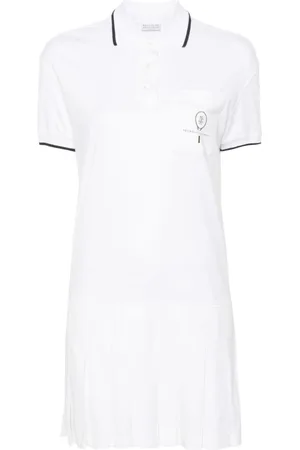 Brunello Cucinelli Minikleid mit Streifen