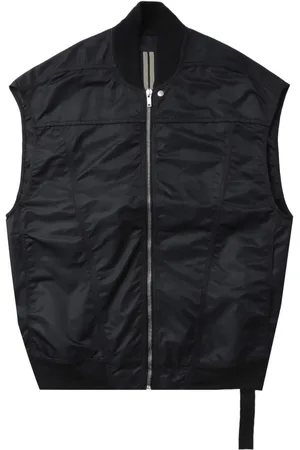 Rick Owens Jumbo Flight Weste mit Reißverschluss
