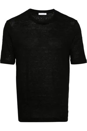 Cruciani T-Shirt aus Leinen