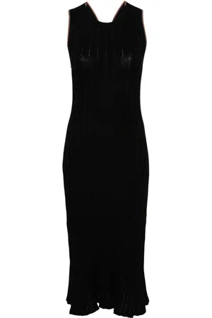 Paul Smith Geripptes Maxikleid