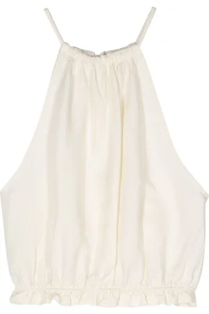 Patrizia Pepe Gerafftes Neckholder-Top