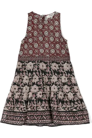SEA Gestuftes Danae Kleid mit Blumen-Print
