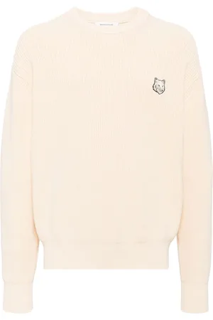 Maison Kitsuné Pullover mit Fuchs-Stickerei
