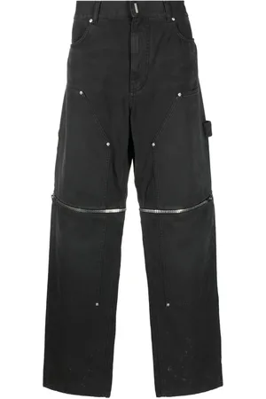 Givenchy Gerade Hose mit Reißverschlussdetail