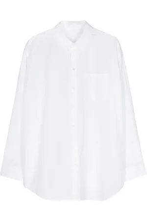 Helmut Lang Hemd mit Logo-Stickerei
