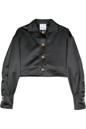 Patou Cropped-Jacke mit Reißverschluss