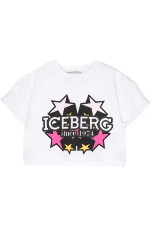 Iceberg T-Shirt mit grafischem Print