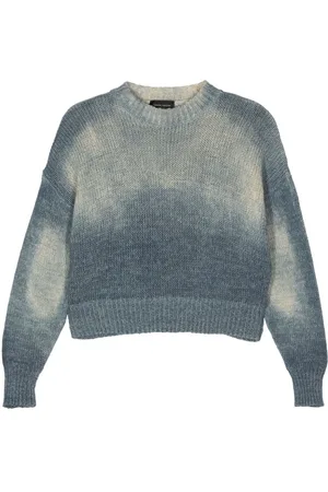Roberto Collina Pullover in Batikoptik