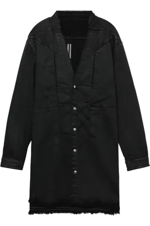 Rick Owens Beschichtetes Jumbo Hemd