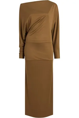 Khaite Drapiertes Junet Maxikleid