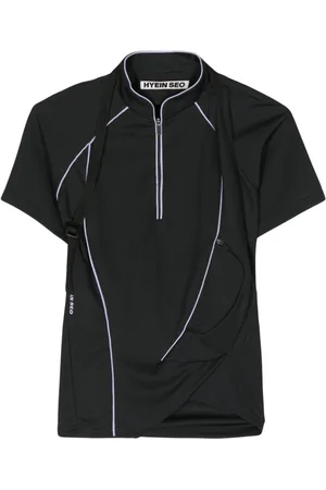 Hyein Seo T-Shirt mit Kontrastborte