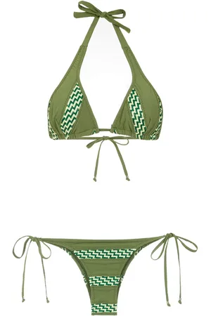 AMIR SLAMA Bikini mit Einsätzen