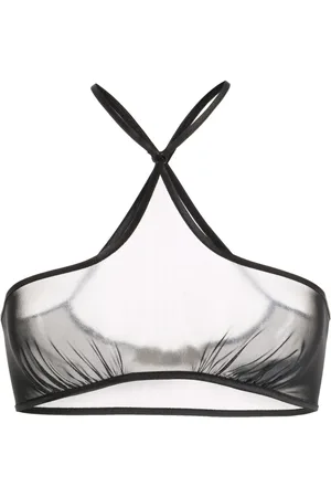 KNWLS Transparentes BH-Top mit Neckholder