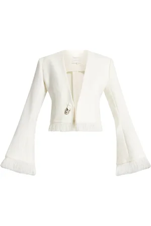 CHATS BY C.DAM Cropped-Jacke mit Fransen