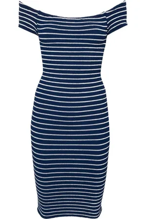 Hunza G Schulterfreies Grace Minikleid