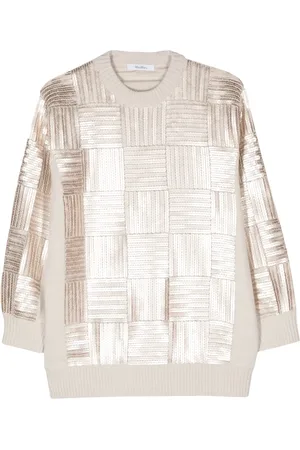 Max Mara Minikleid mit Pailletten