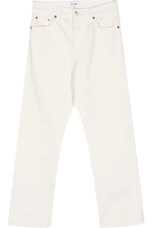 RE/DONE Gerade Easy Cropped-Jeans
