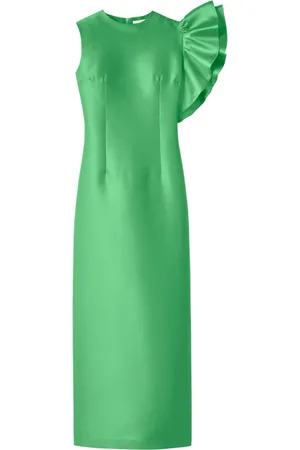 Destree Franz Midikleid mit Rüschendetail