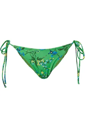 Erdem Bikinihöschen mit Blumen-Print