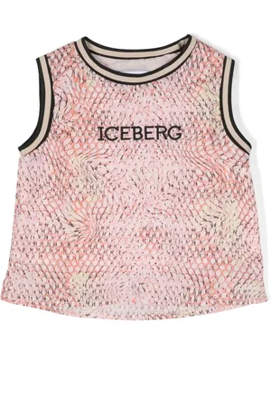 Iceberg Tanktop mit Schlangen-Print