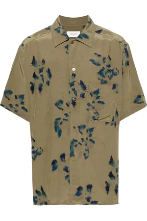 LEMAIRE Hemd mit Blumen-Print