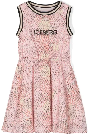 Iceberg Kleid mit Schlangenleder-Print