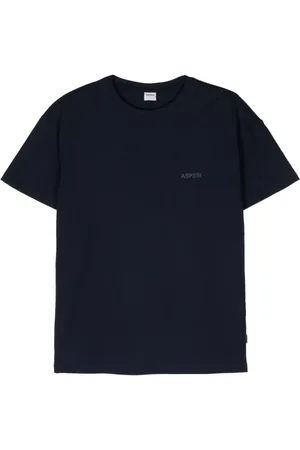 Aspesi T-Shirt mit gummiertem Logo