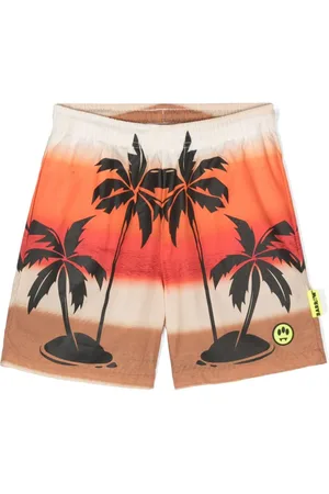 BARROW Segelshorts mit Palmen-Print