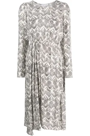 Patrizia Pepe Midikleid mit elastischer Taille
