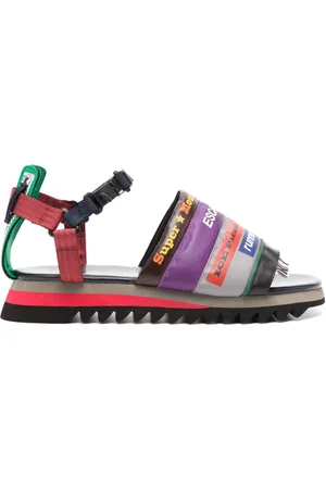 Kolor Sandalen im Patchwork-Look