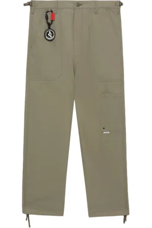 Izzue Straight-Leg-Hose mit Logo-Applikation