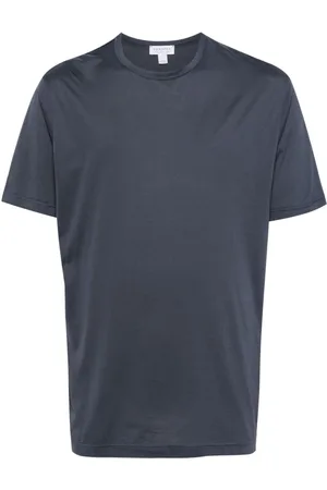 Sunspel T-Shirt mit rundem Ausschnitt