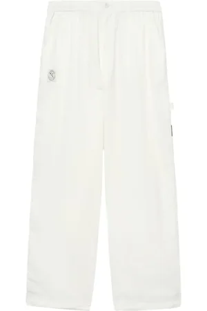 Izzue Lockere Hose mit Logo-Applikation