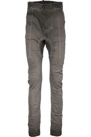 11 BY BORIS BIDJAN SABERI Skinny-Hose mit tiefem Schritt