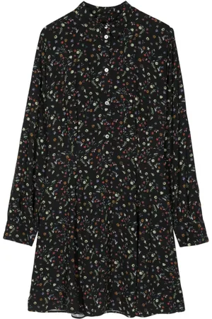 Paul Smith Kleid mit Streifen und floralem Print