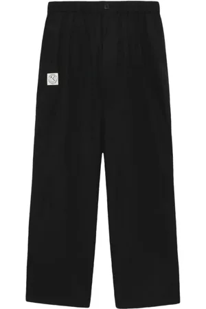 Izzue Lockere Hose mit Logo-Applikation